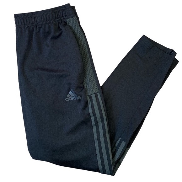Adidas Aeroready Primegreen Joggers Black Gray Pants - Picture 1 of 8